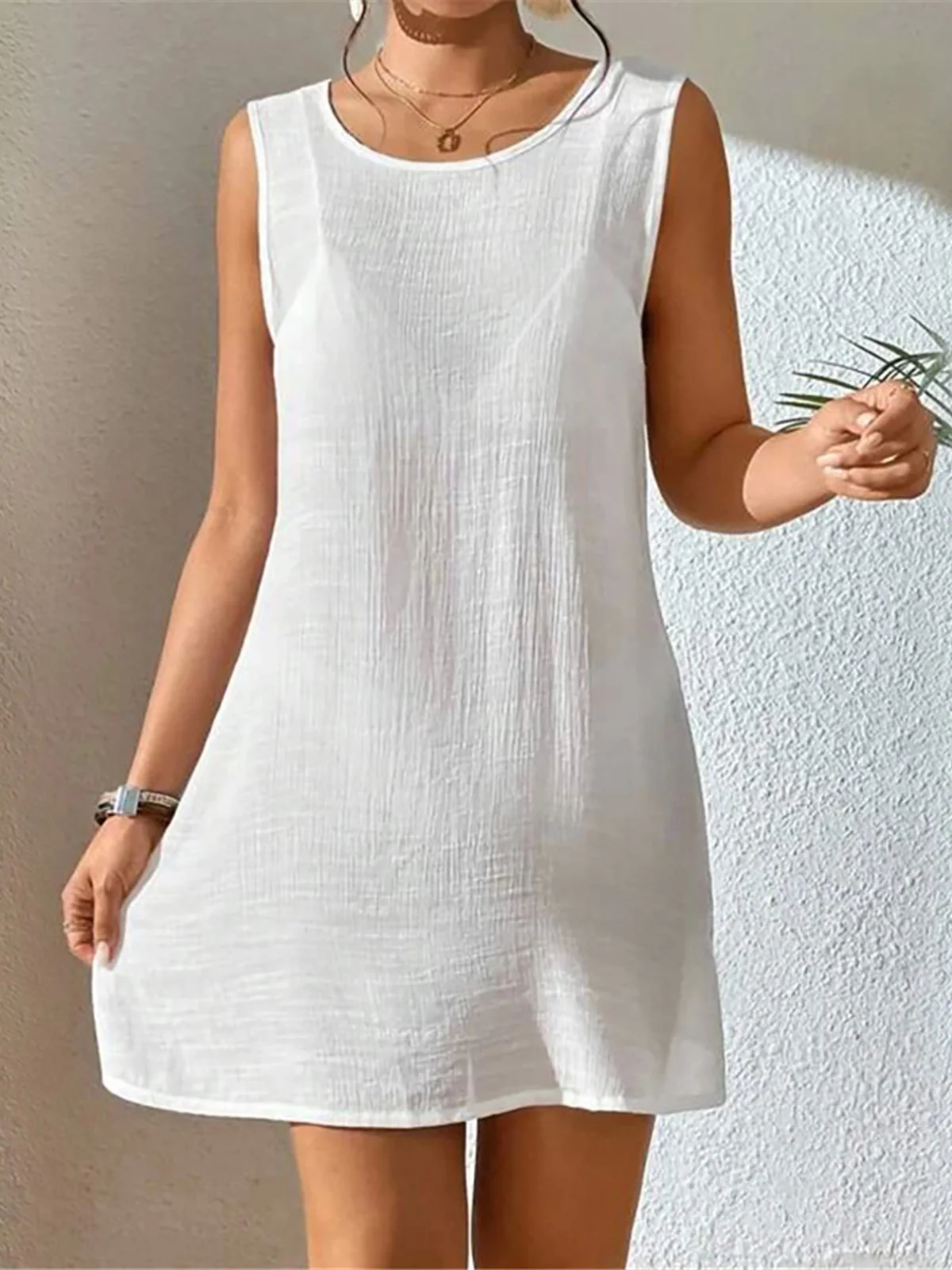 5 Colors Backless Crochet Knitted Tunic Beach Cover Up for Women swimsuit cover up,swimsuit coverup