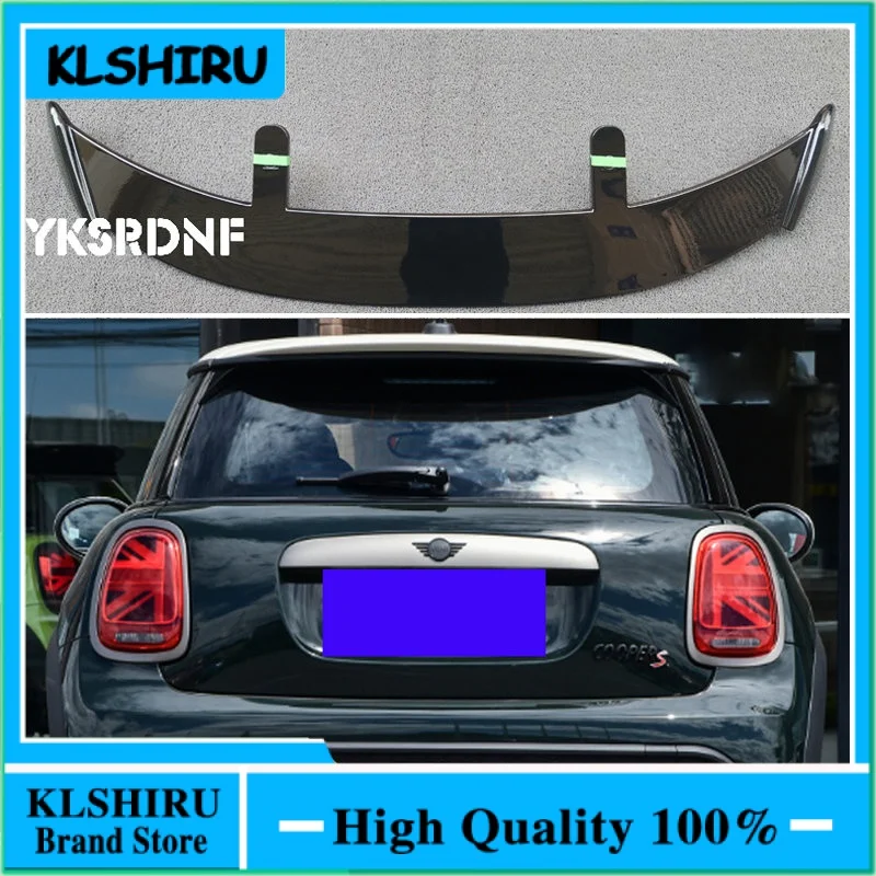 For Mini F55 F56 Cooper One Spoiler 2014 - 2021 Abs Plastic Car Roof Spoiler Rear Tail Lip Wing Car Hatchback Cooper S Car Wing