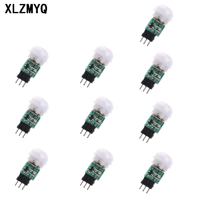 

10pcs AM312 Mini IR Pyroelectric Infrared PIR Motion Human Sensor DC 2.7 to 12V Automatic Detector Module AM312 Sensor