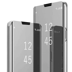 Flip Mirror Phone Case - Advanced Protection and Style Cover for A52S 5G-A52 4G 5G (Silver)