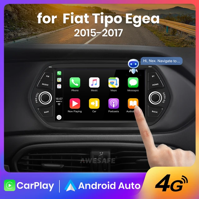 Junsun Android Auto Radio for Fiat Tipo Egea 2015-2017 Carplay 4G