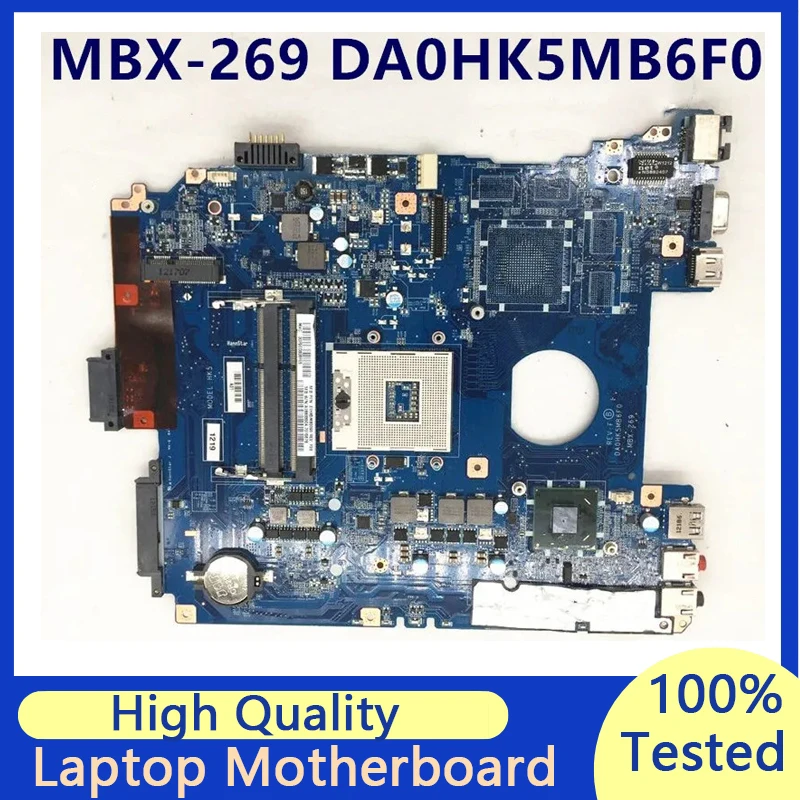 

Материнская плата для ноутбука Sony MBX-269 DA0HK5MB6F0 A1876098A HM76 DDR3, 100% протестированная, хорошо работает