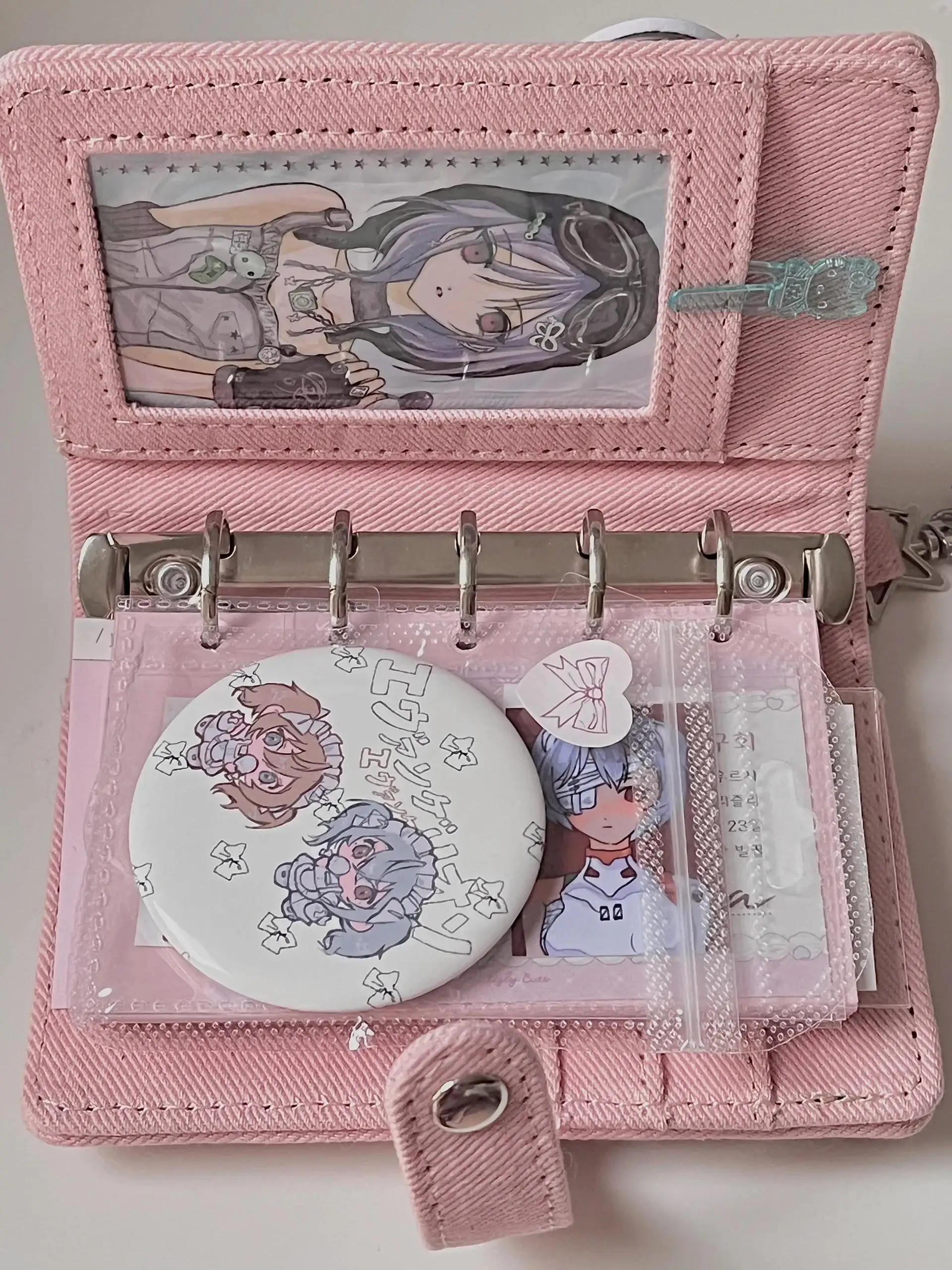 希少used☆USA製デニムバインダー☆大学ノート