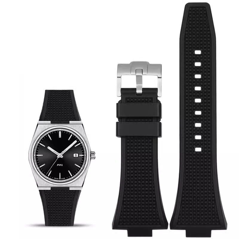Versatile Silicone Sport Watch Strap - Premium Rubber Wristband