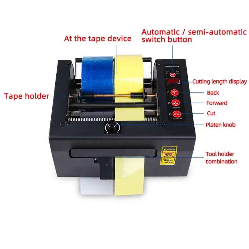 automatically tape dispenser 80mm width film