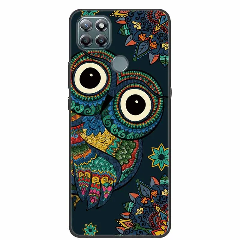 Lenovo K12 Pro Soft Silicone Wolf and Lion TPU Cartoon Phone Case - Lovely Design Protective Cover