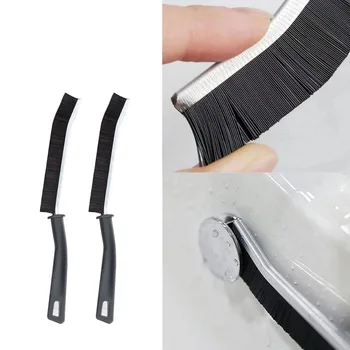 2pcs Toilet Cleaning Brush Hard-bristled Bathroom Cleaning Brush Gap Household Toilet Cleaning Tools Bathroom Supplies
