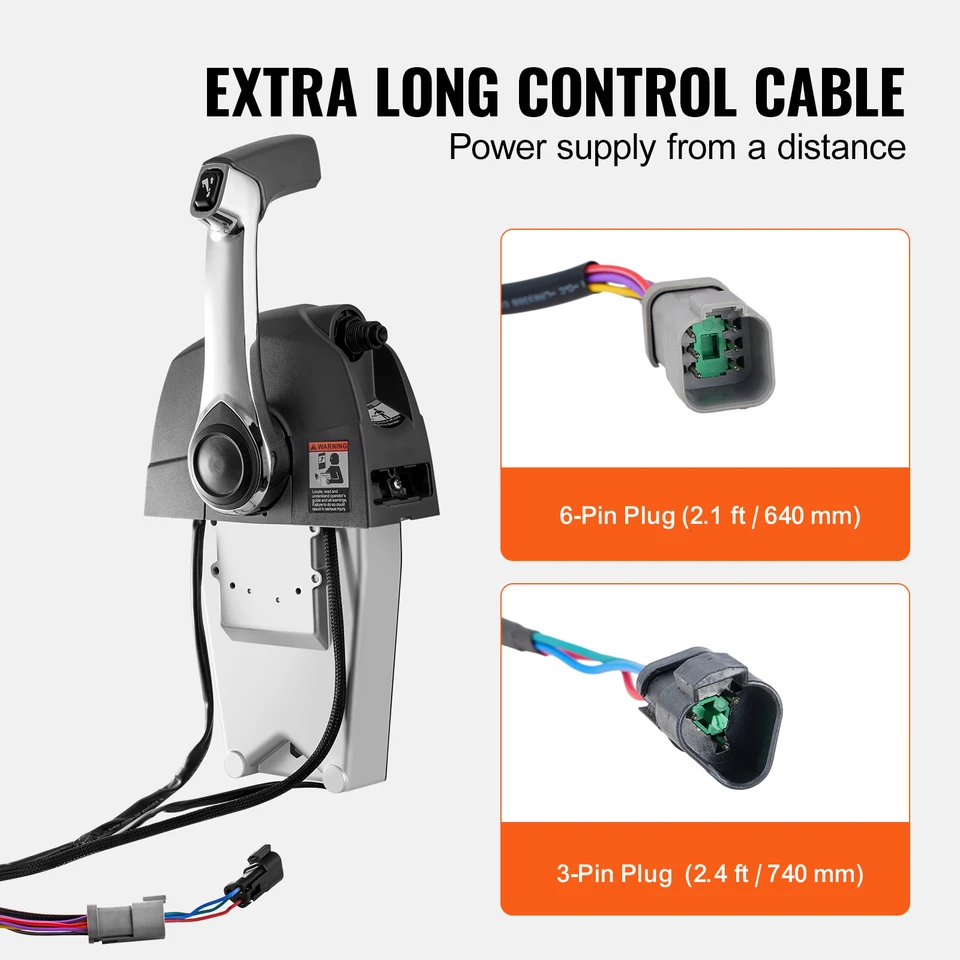 Cavo Acceleratore Marino 3m Per Motori Fuoribordo - Compatibile Yamaha, Honda, Suzuki - Tipo 3300/33C - Foto 3