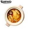 DMWD 3L Household Electric Slow Cooker Stew Pot  Ceramic Soup Pot Casserole Breakfast Machine Porridge 24H Appointment 5
