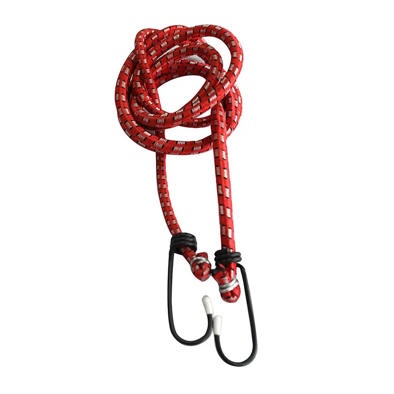 Description Picture 5 of item1pc 1.5m Stretch Elastic Bungee Cord Hooks Brand Bikes Rope Tie Car Luggage Roof Rack Strap Hooks Bicycle Tied