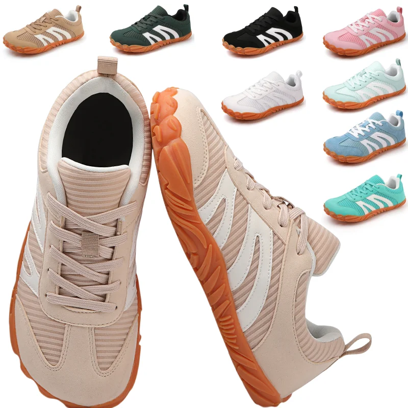 2026 New Men's Wide Shoes, Women's Outdoor Lightweight Running Sports Shoes,Scattered Soft Loose Minimalist Fashion Casual Shoes 1