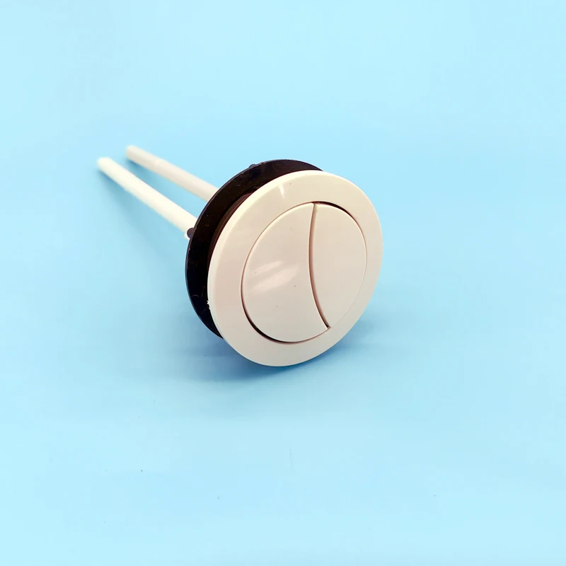 48mm Diameter round Dual Flush Toilet Tank Button Bathroom Push Accessories for Toilet Tanks