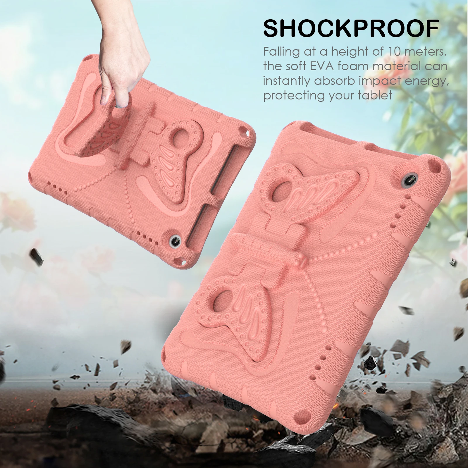 Lightweight EVA Shockproof Protective Case with Handle Stand