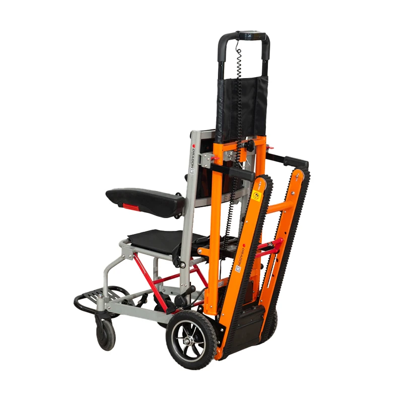 Factory Outlet Folding Electric Stair Climbing Wheelchair Disabled Wheelchair Climb Stairs Stair Lift