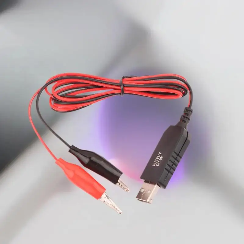 Universal USB Voltage Converter Cable, 5V to 3V Power Adapter for Electronics and Gadgets