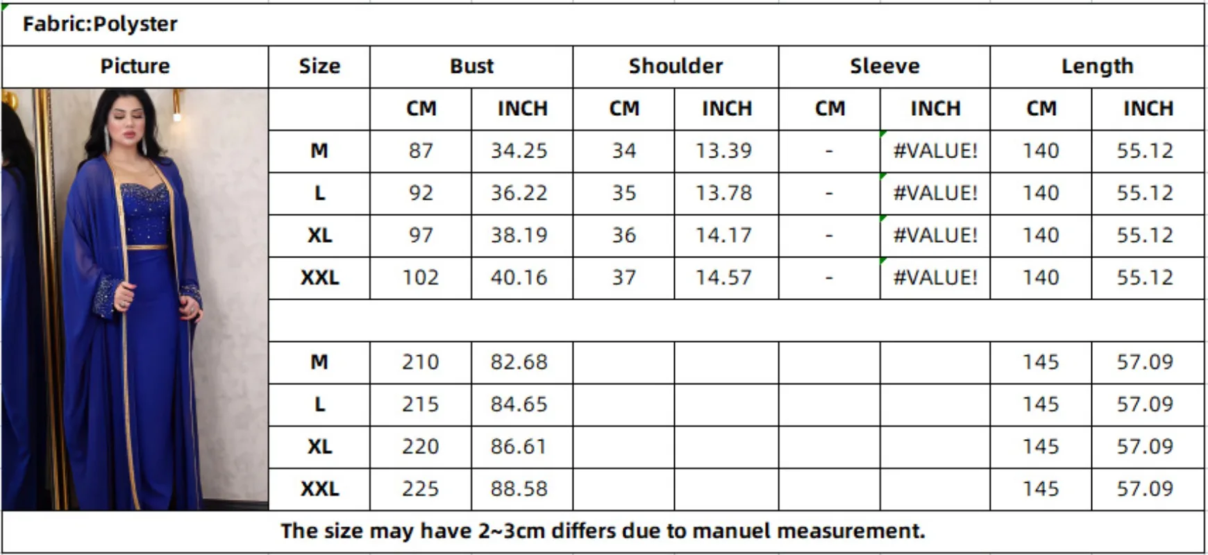 Elegant Middle East Muslim Sets Women Arabic Dubai Kimono Abaya Dress Islamic Party Jalabiya Turkey Dresses Moroccan Caftan Robe