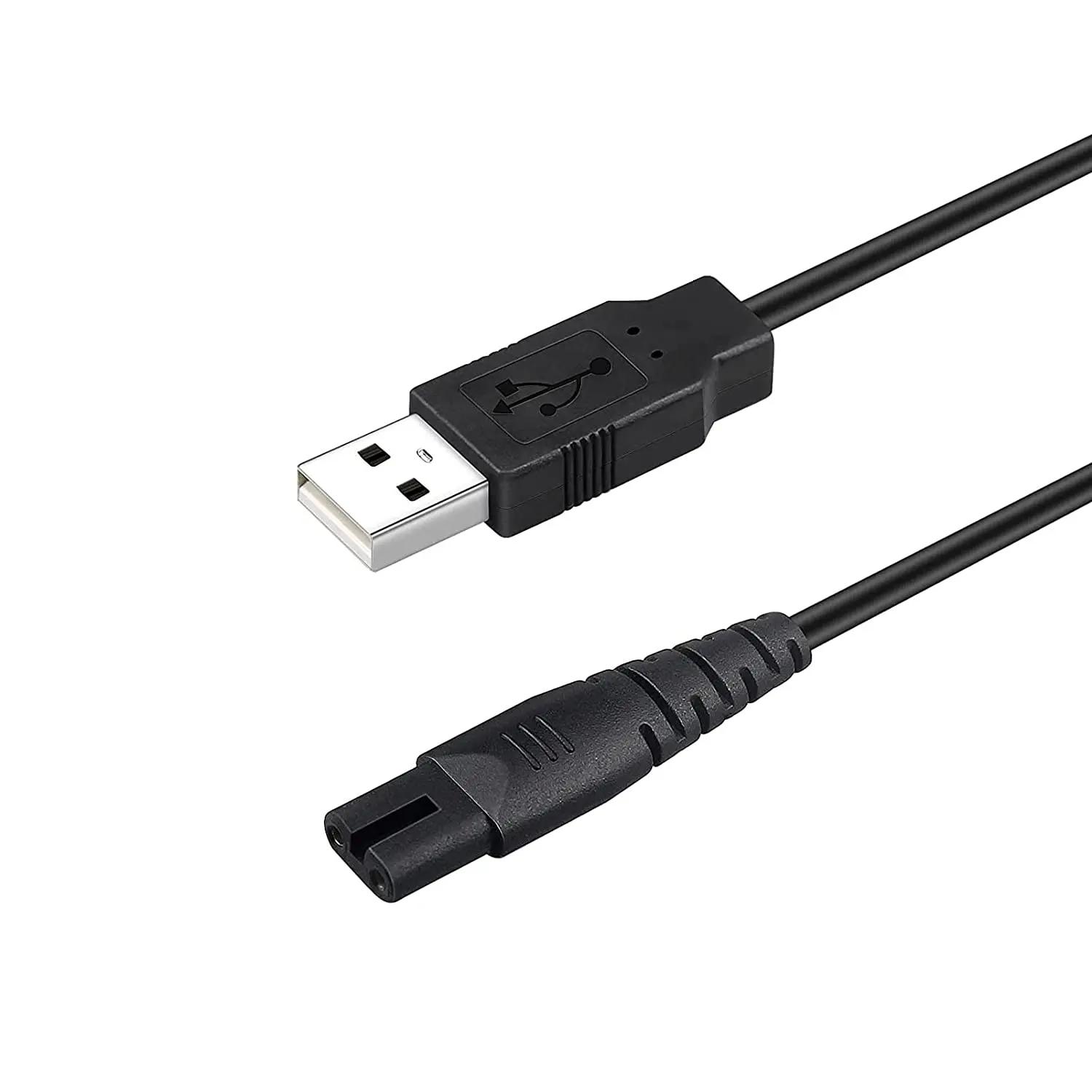Charger fit for Nicwell/Insmart Cordless Water Flosser USB Charging Cable Cord Replacement Parts 2-Pack