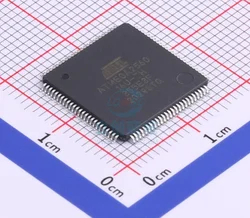 Puce microcontrôleur ic qfp100, ATMEGA2560 16AU d'origine 