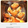 5-6L  Air Fryer Touch Screen 12 Preset Menus Steam Bake Auto Power Off Dry Fruit Machine Defrosting Machine Multifunction Oven 5