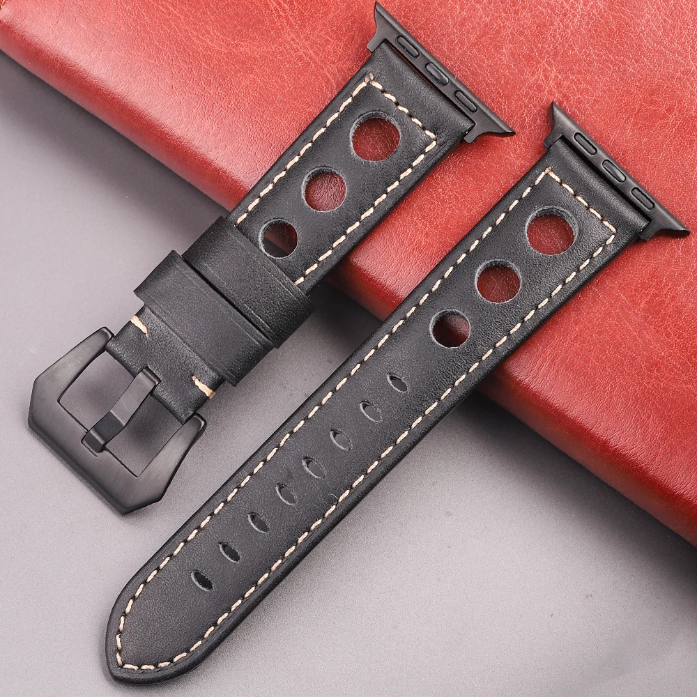 Premium Genuine Leather Watch Band – Elegant Strap