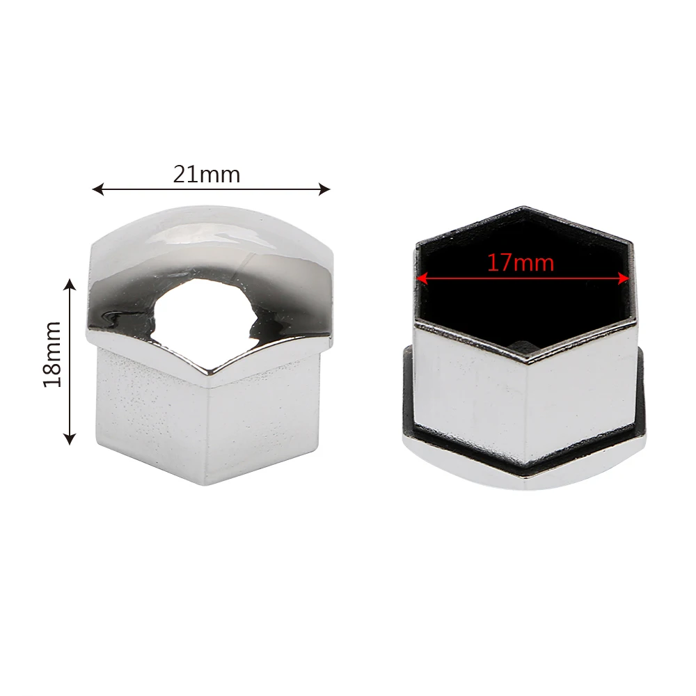 AUTCOAT Car Wheel Nut Protection Covers - Anti-Rust Hub Screw Caps