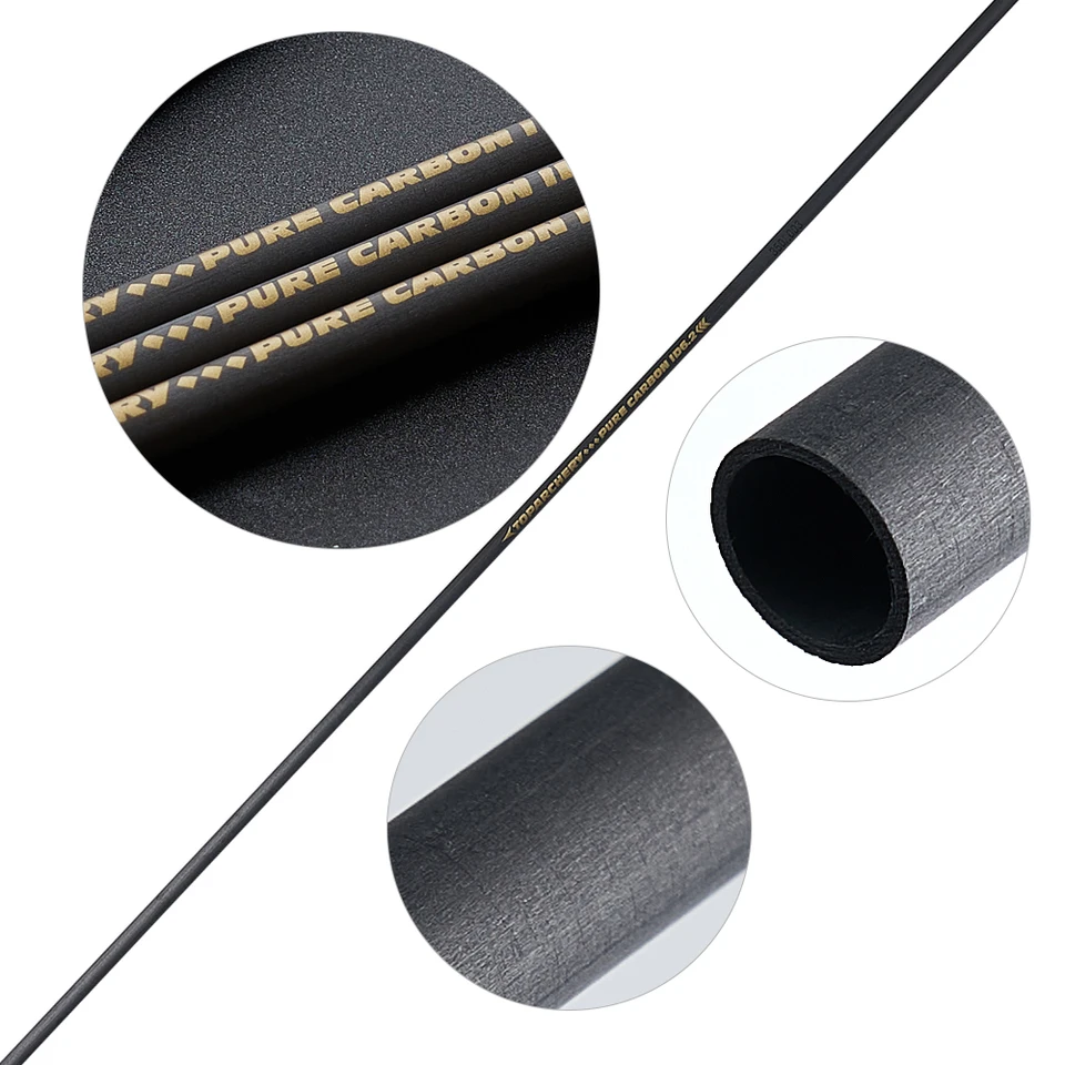 Flèches En Carbone Pour Tir à L'arc - Longueur 33 Pouces, Diamètre Intérieur 6.2mm - Spine 300-600 - Neuf