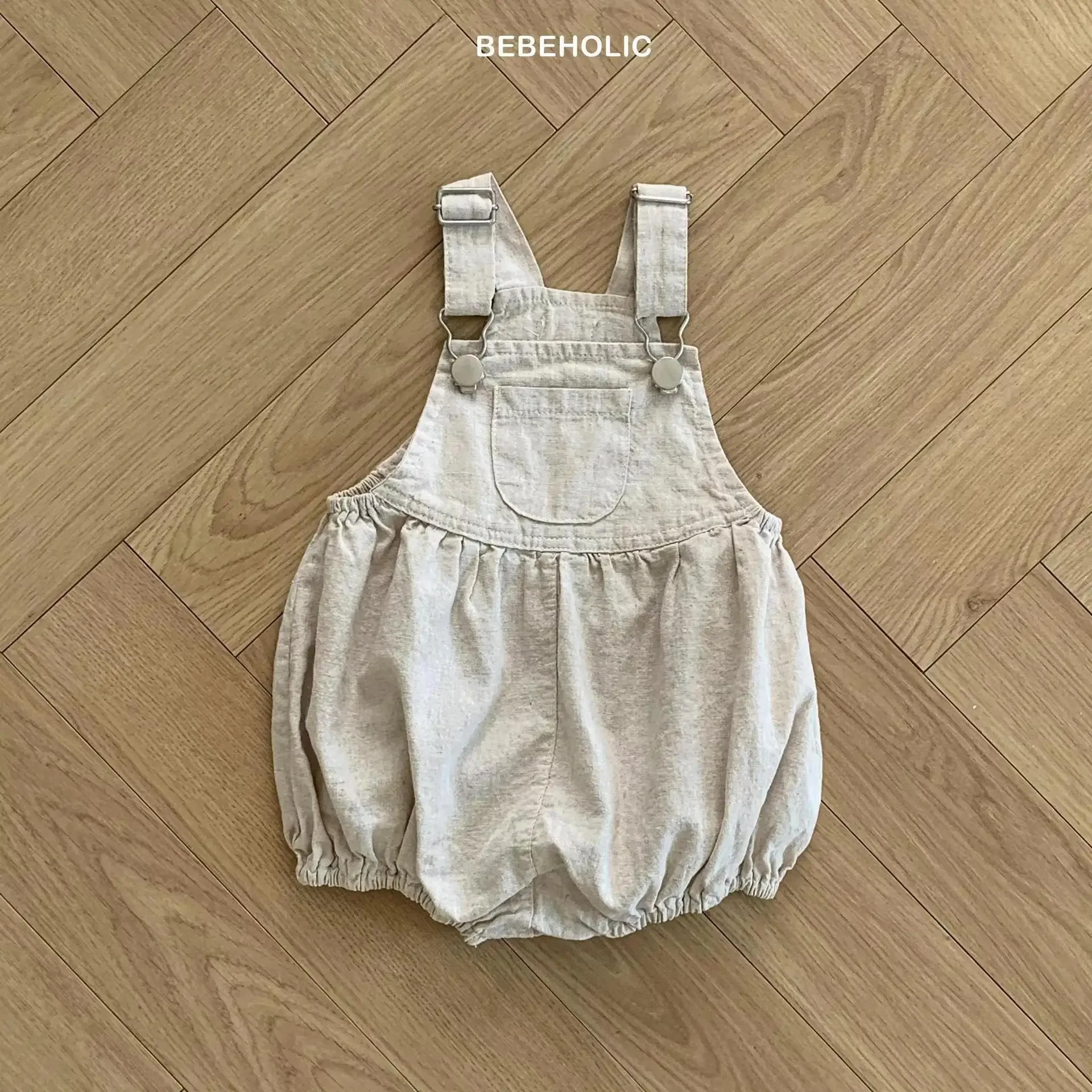 Korean Style Baby Romper Summer Thin Sleeveless Bib Overalls Baby Girl Clothes Cotton Crawler Suit Comfortable Soft Material