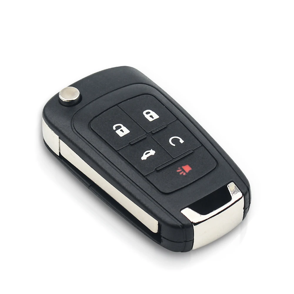 KEYYOU 2/3/4/5 przyciski kluczyk samochodowy z pilotem DIY dla opla/VAUXHALL Astra J Corsa E Insignia Zafira C 2009-2016 315 / 433MHz PCF7937E się do Chevrolet Malibu Cruze Aveo iskra żagiel