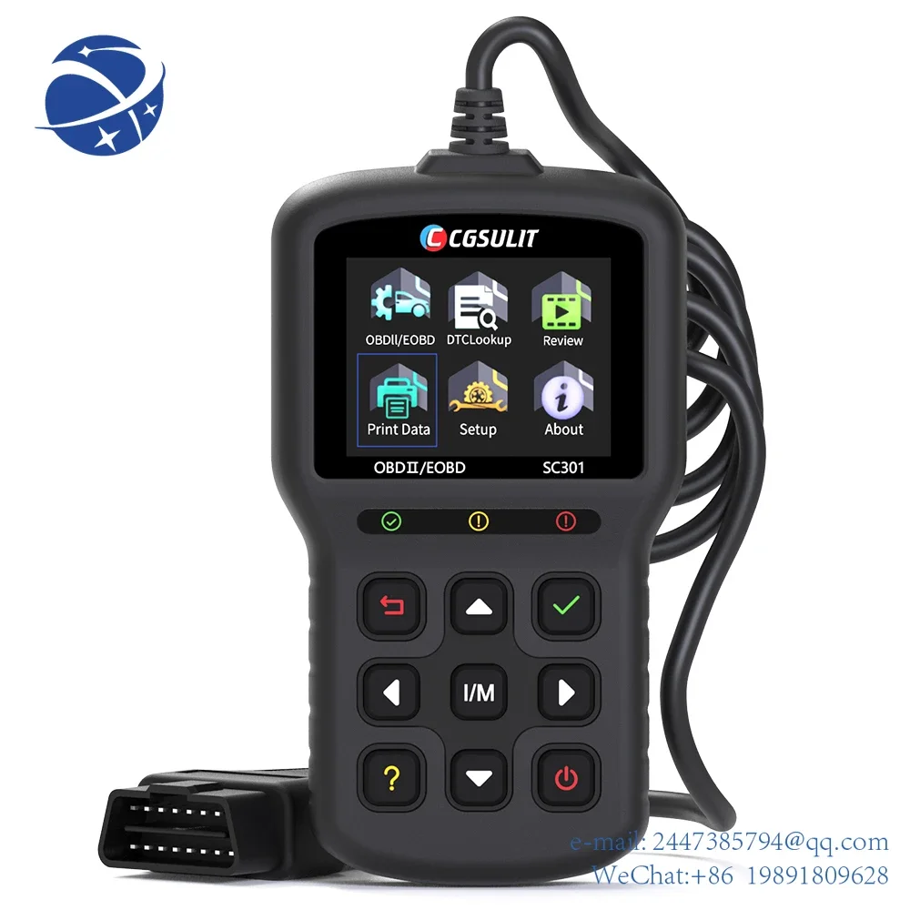 

Yun Yi Cgsulit SC301 Eobd OBD2 Code Reader Scanner Auto Fout Scan Tool Automotive Engine Diagnostic