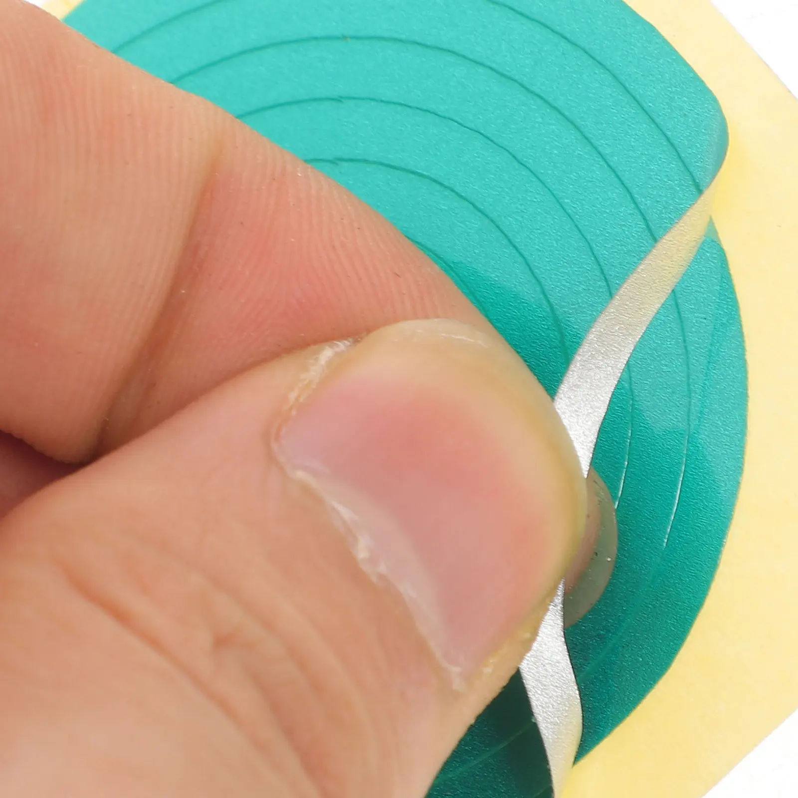 7장의 압력 게이지 데칼 투명한 측정 판독을 위한 접착식 표시 라벨 모든 제품에 안전 효율성이 향상됨