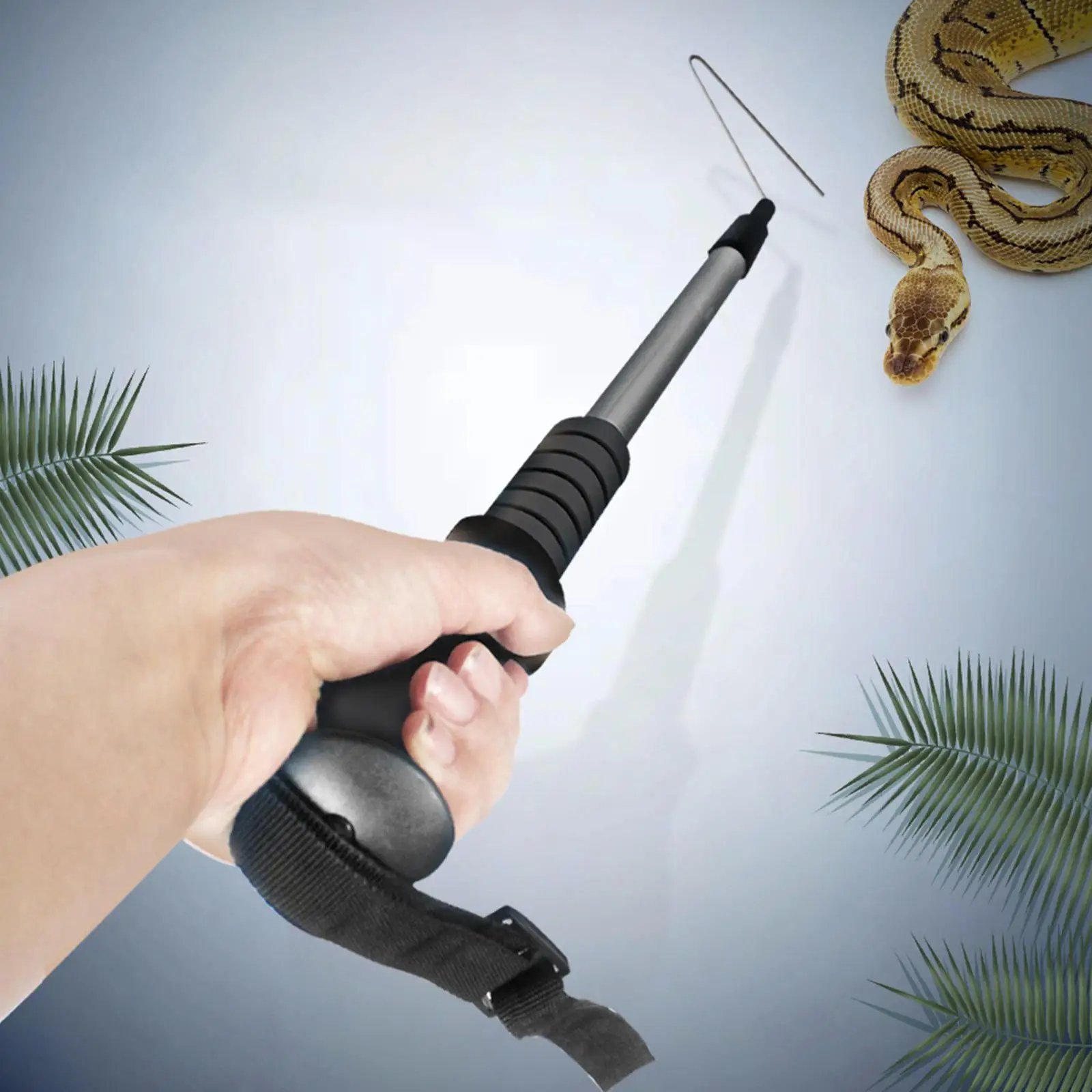 Telescoping Extensible Snake Hook Reptile Hook for , Rattlesnake, Small , & Handling