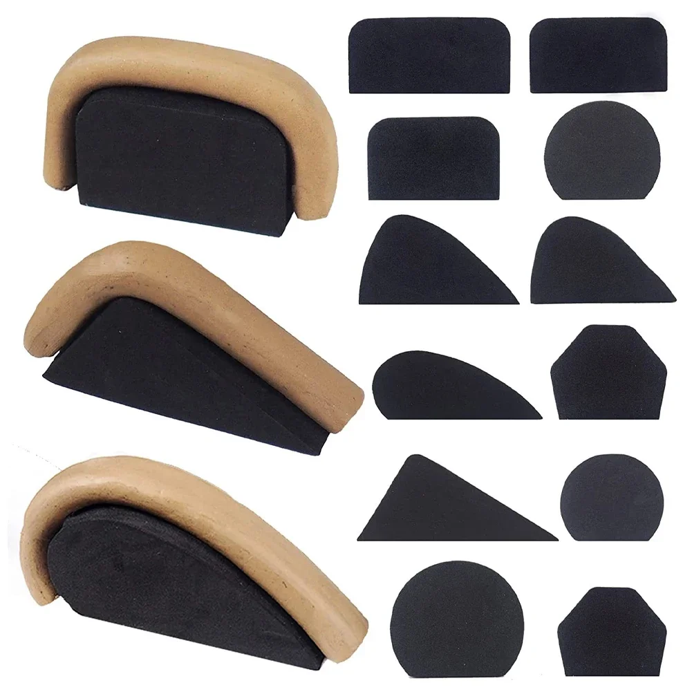 Pottery Mug Handle Molds Set of 12 DIY Cups Handle Making Mold Tool for Clay Ceramic Clay Cutters Coffee Mug Mold pottery sculpting tools clay sculpting tools pottery tools clay craft tool
