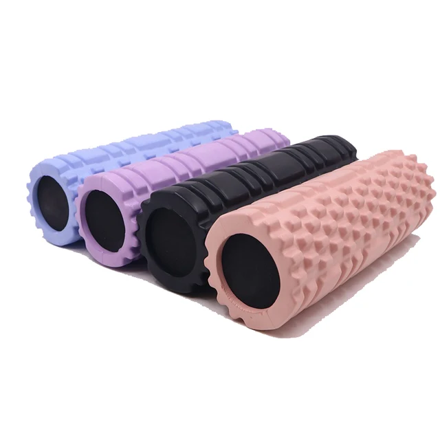 Mini Solid Spiked Yoga Roller Solid Foam Axis Balance Stick for Pilates Yoga Column Muscle Relaxing Massage Yoga Brick 3