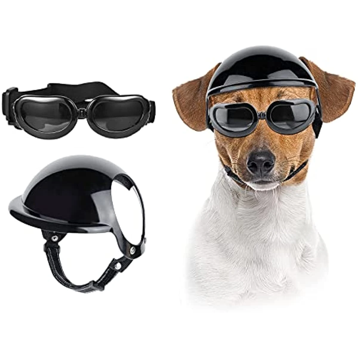Antifogging Motorcycle Puppy Glasses Dog Motorcycle Helmet Goggles