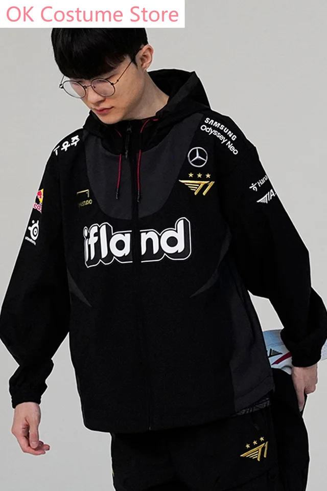 T1 Clan Faker The Same Uniform S13 Jacket Jacket Cosplay Costume