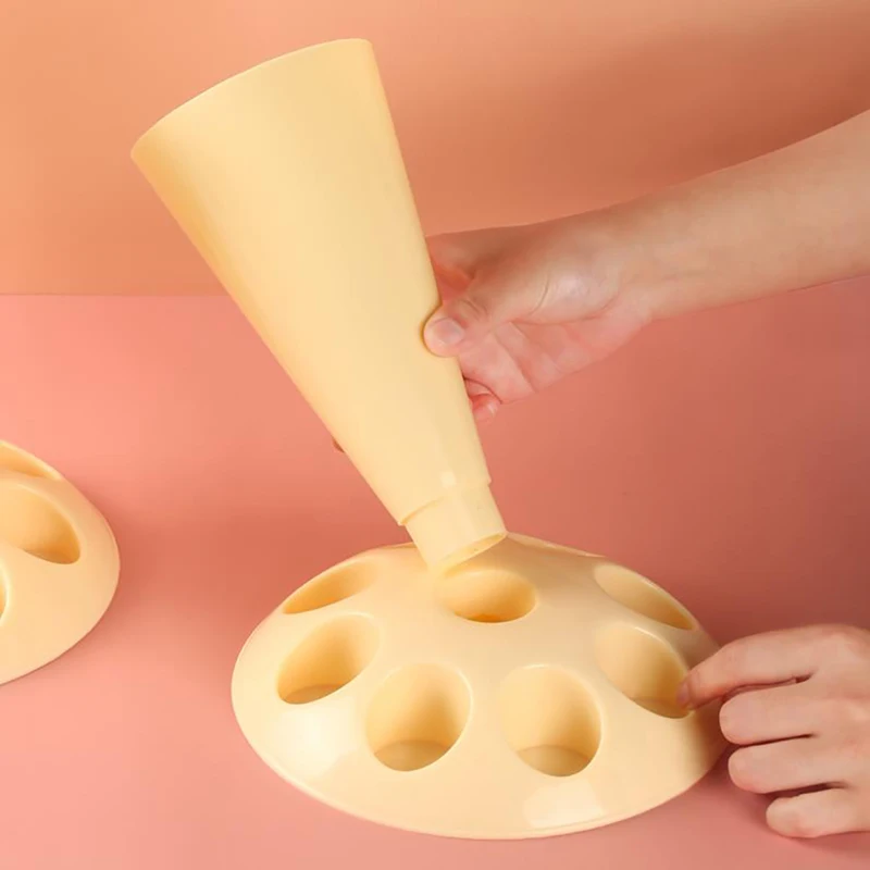 Piping Bag Stand Holder With 8 Nozzle Slots | Pastry Bag Organizer For Cake Decorating, Baking Accessories