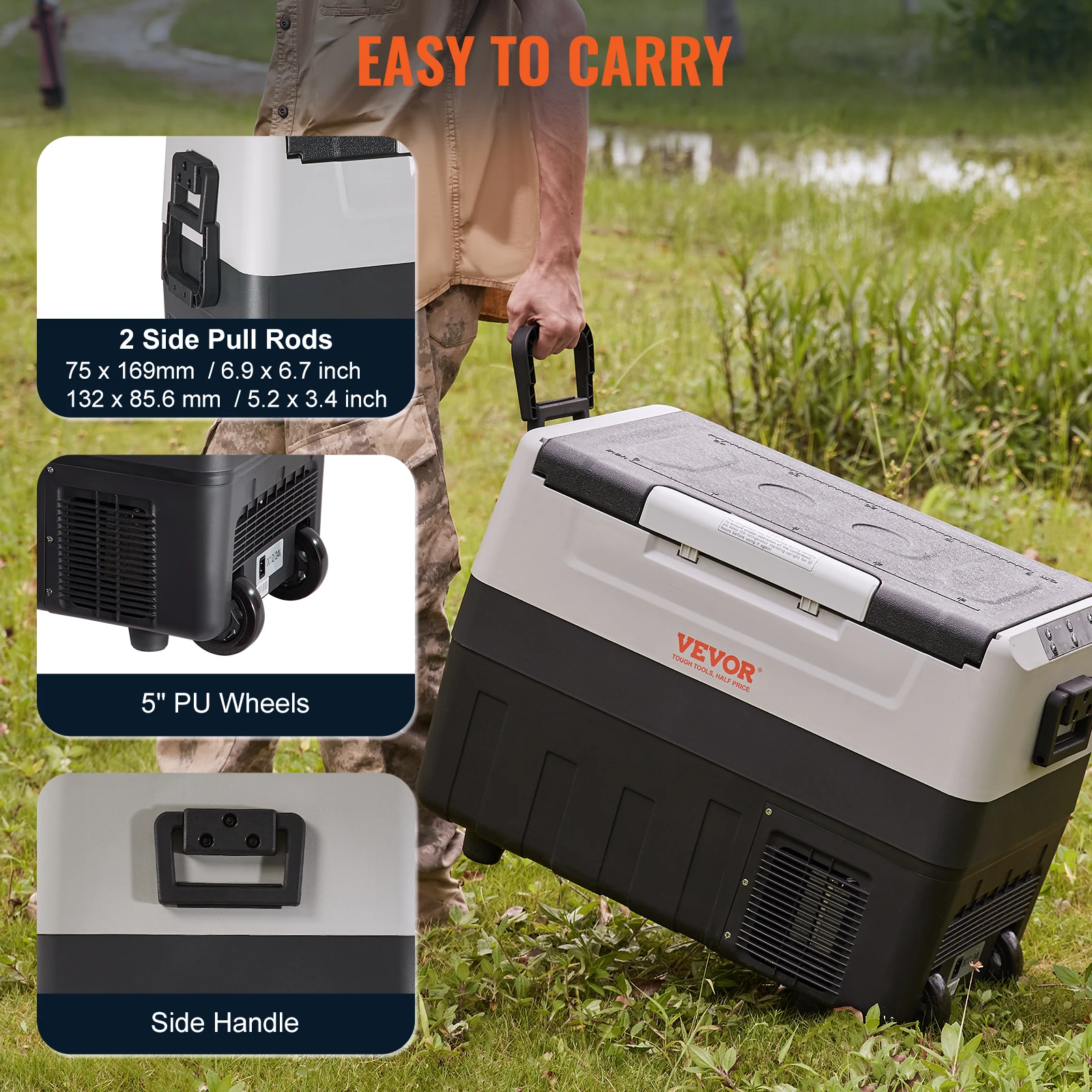 35L/45L/55L Portable Car Refrigerator 2