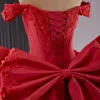Surprise Price Red Quinceanera Dress Ball Gown Satin Floral Lace Applique Mexico Sweet 15 Vestido De 15 Anos 241123 5