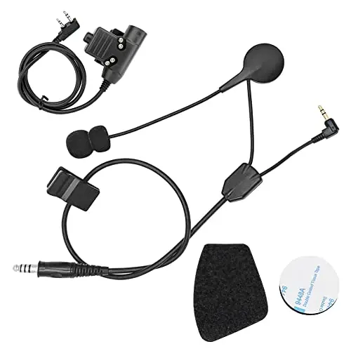 

Tactical Y-Line Cable Adapter for Tactical Electronic Shooting Headphones with 3.5mm Jack Compatible with Howard Leight Headset