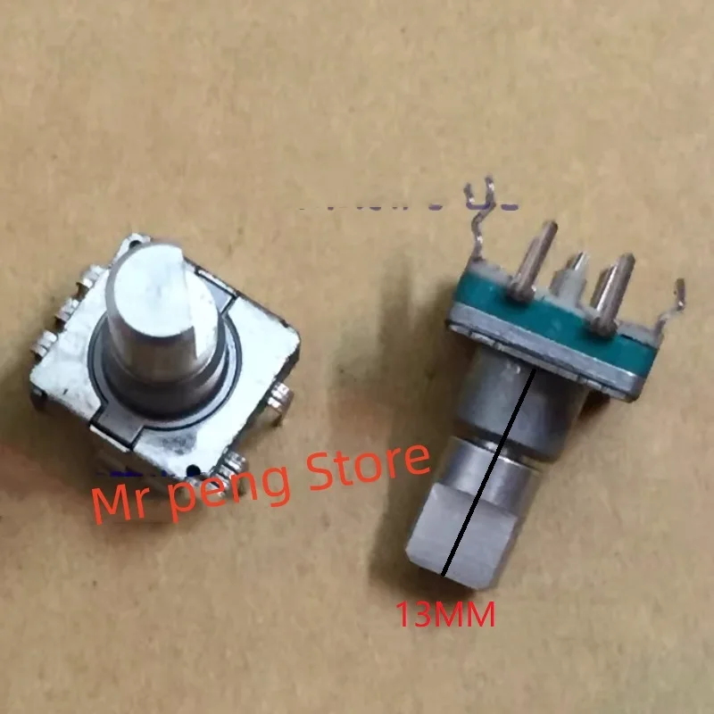 

Кодировщик ALPS EC11 2 шт. с переключателем 30 позиционирование номер 15 импульсная точка Длина оси 13 мм