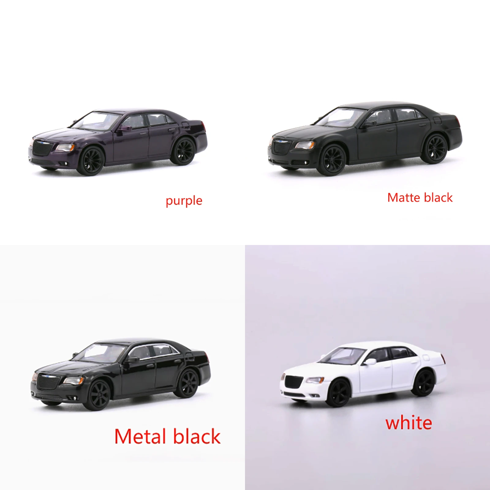 596 1/64 Scale Chrysler 300C Alloy Car Model Adult Classic