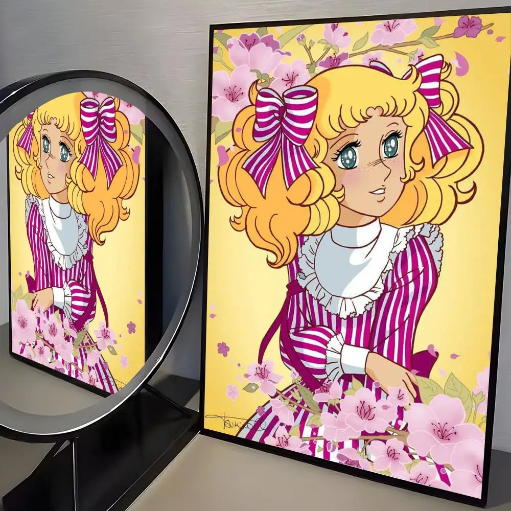 Cartoon Mädchen Süßigkeiten Süßigkeiten Mädchen Nette Poster Zimmer Wand Kunst Dekor Wasserdichte Aufkleber Für Home Bar Schlafzimmer Dekoration – Detail 14