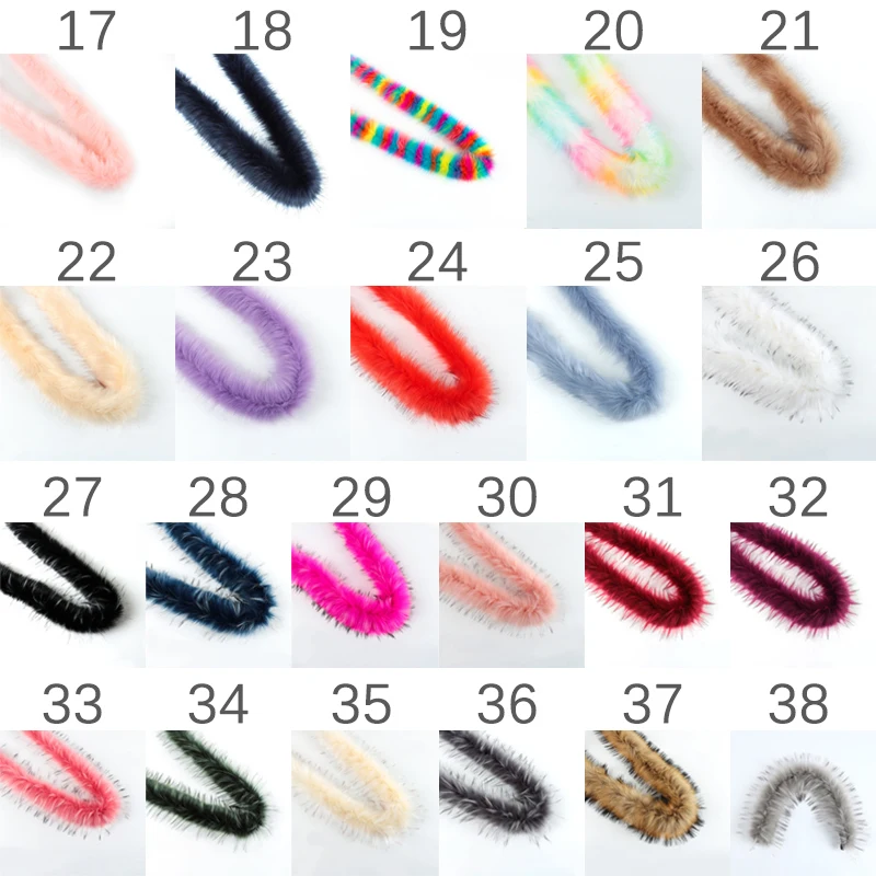 Description Picture 4 of itemFaux Fur Strips for DIY Sewing Clothing Accessories Washable Plush Fur Edge Trim Dress Decor Hand Stitch Wool Tape Materials New