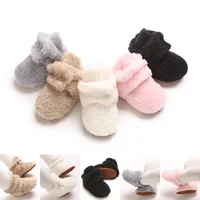 0-18Months Winter Snow Baby Boots Newborn Warm Booties Soft Sole First Walkers Shoes for Baby Infant Shoes Toddler 1