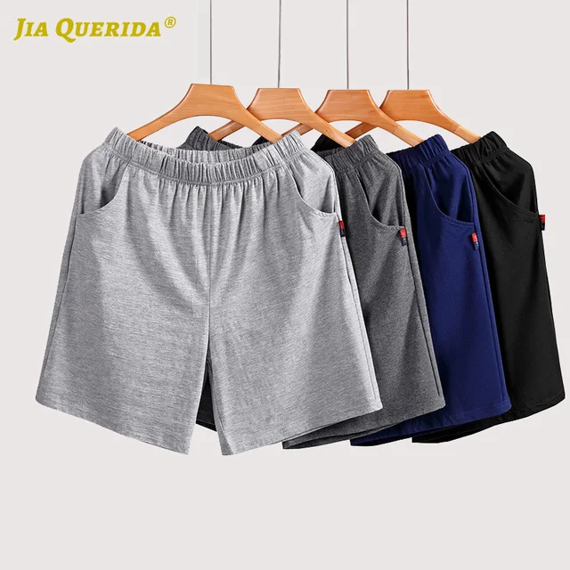 Mens Lounge Wear Cool Modal Cotton Soft Elastic Sleepwear Pajama Pants Solid Plus Size Underwear Shorts