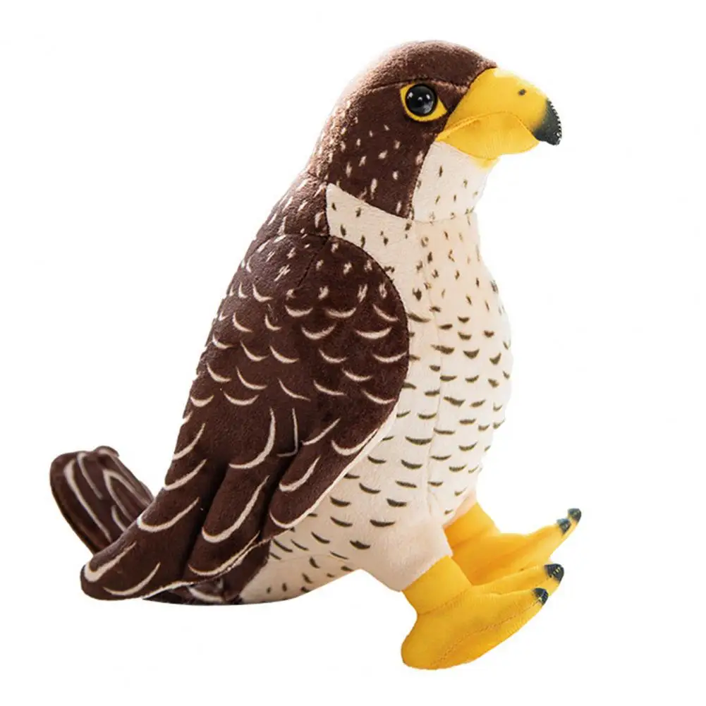 

Plush Eagle Toy Realistic Eagle Plush Toy Soft Prop for Children Simulation Design Ornamental Doll with Pp Cotton for Play