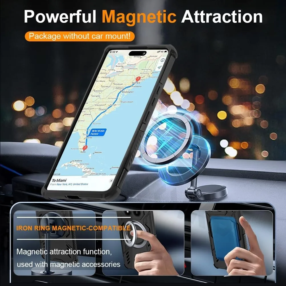 Magnetic Heat Dissipation Military-Grade Camera Lens Protection Case