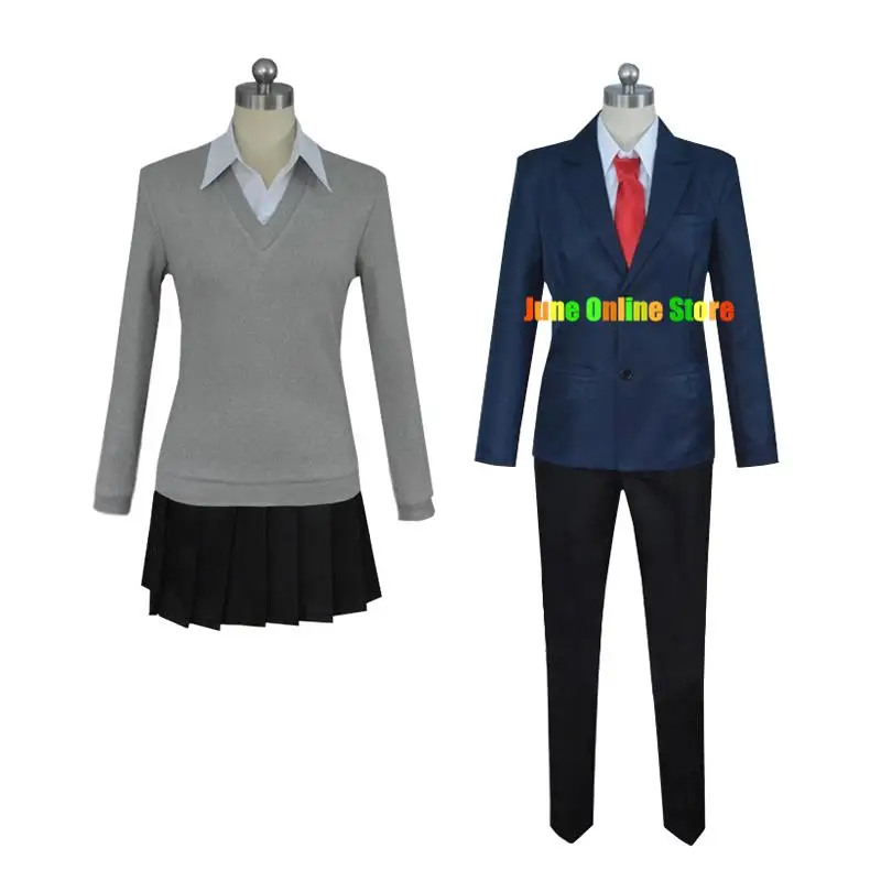 

Hori san to Miyamura kun Hori Kyoko Anime Cosplay Costume Horimiya Miyamura Izumi Costume Wig Glasses Halloween Party Couple Set