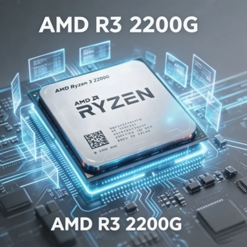 AMD 라이젠 3 2200G R3 2200G 4코어 4스레드 3.5GHz AM4 데스크탑..