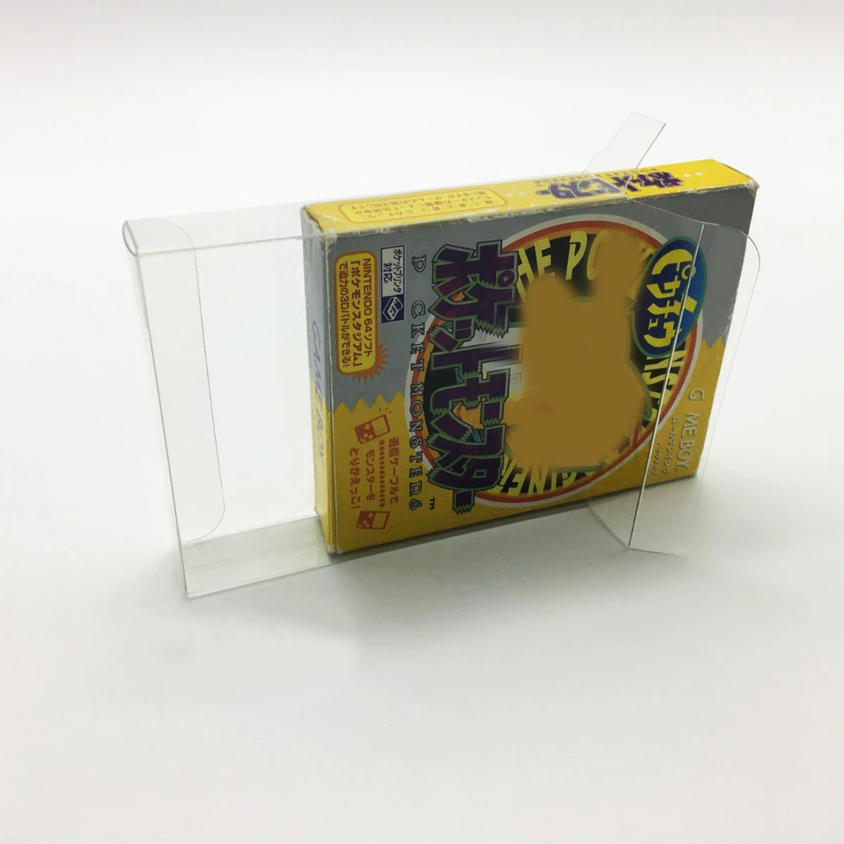 5 Box Protector Per Gbc Gb Gameboypoceet Monsted Pokemon Pikachu Game Video Nintendo Clear Display Case Collect Box